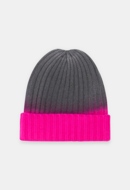 BEANIE NEON PINK/SHADE