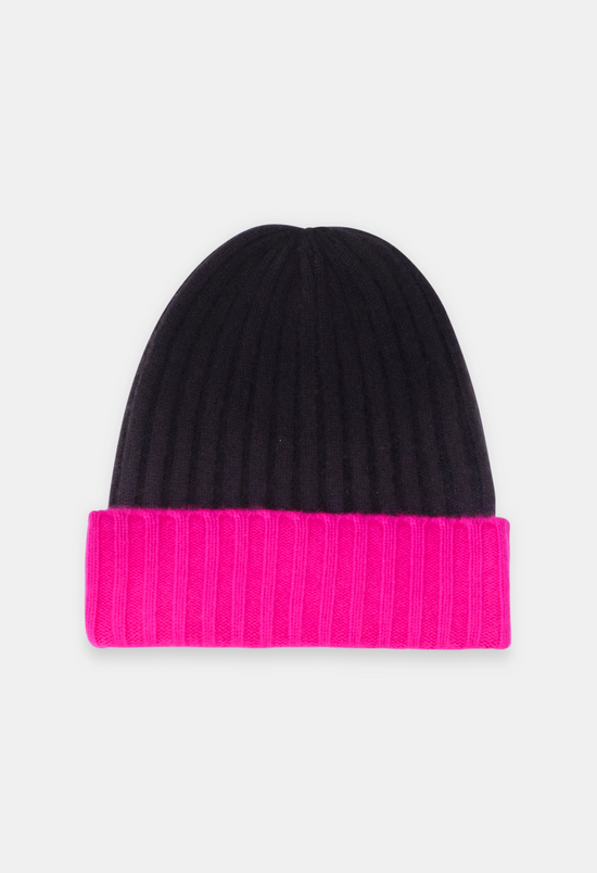 BEANIE NEON PINK/PHULCHOKI