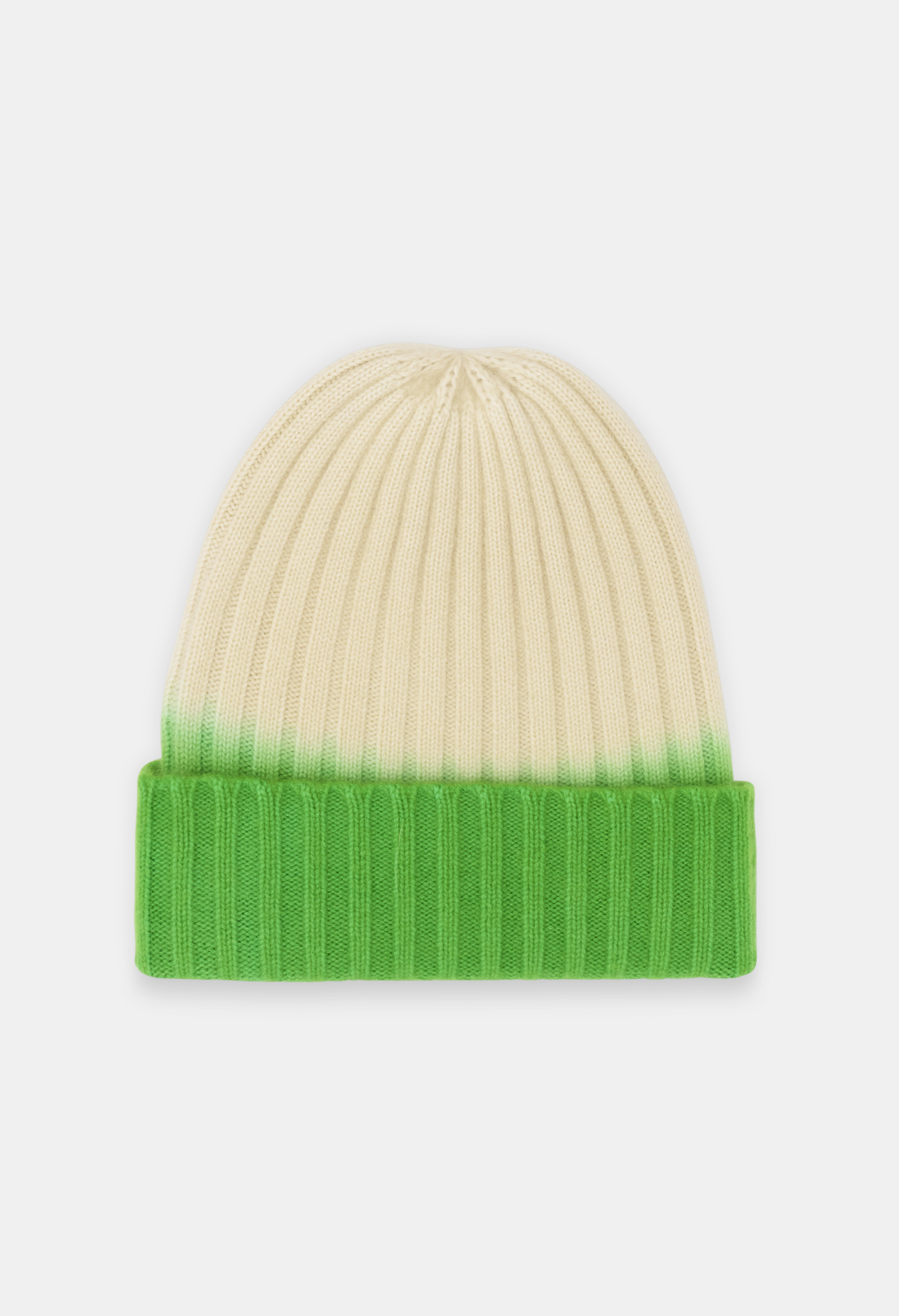 BEANIE NEON GREEN/ICEBEAR