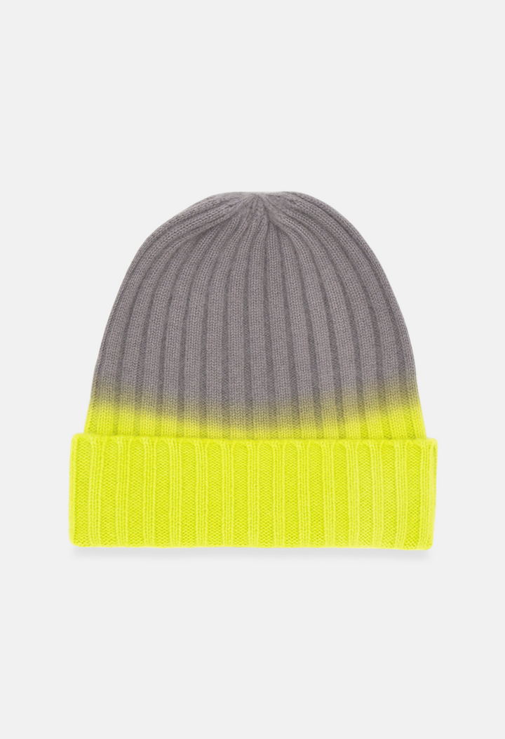 BEANIE NEON YELLOW/SHADE