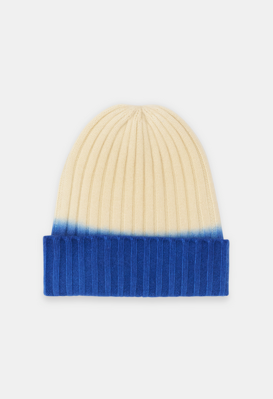 BEANIE DARK BLUE/ICEBEAR