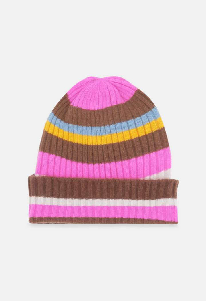 BEANIE COLOR STRIPE 1