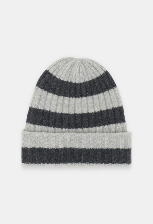 BEANIE MELANGE D.GREY/L.GREY