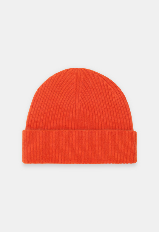 BEANIE ORANGE DAISY