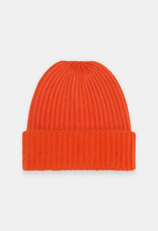 BEANIE ORANGE DAISY