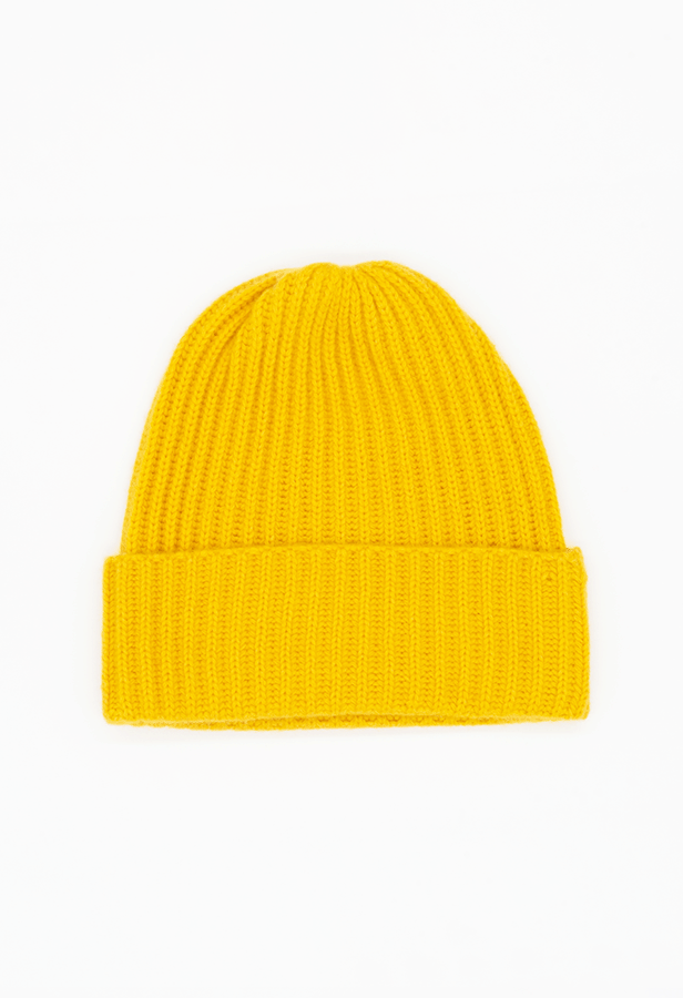 BEANIE FUNNY GOLD