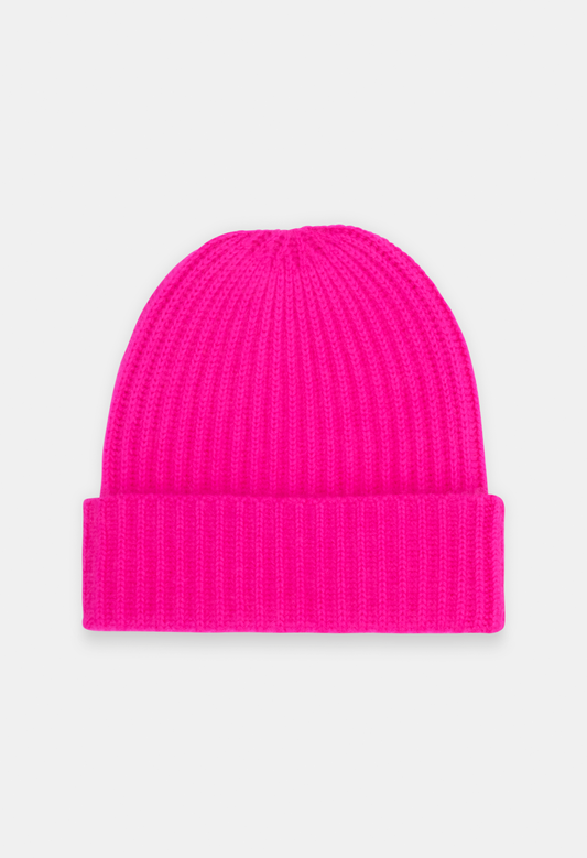 BEANIE NEON PINK