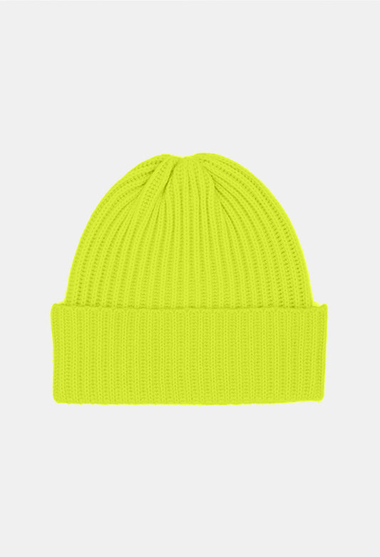 BEANIE NEON YELLOW