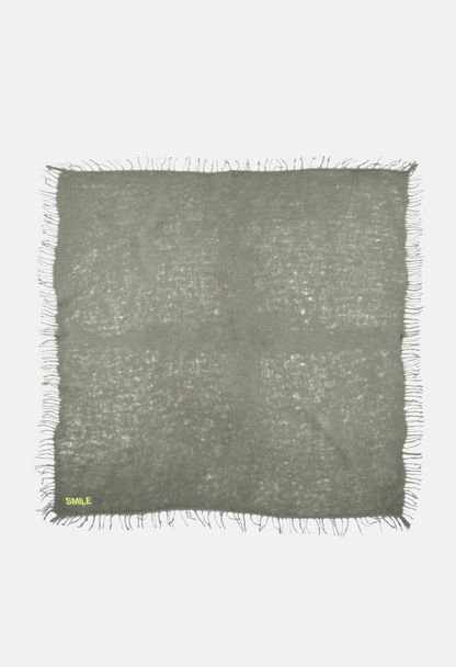 BANDANA SMOKEY OLIVE mit Stickerei