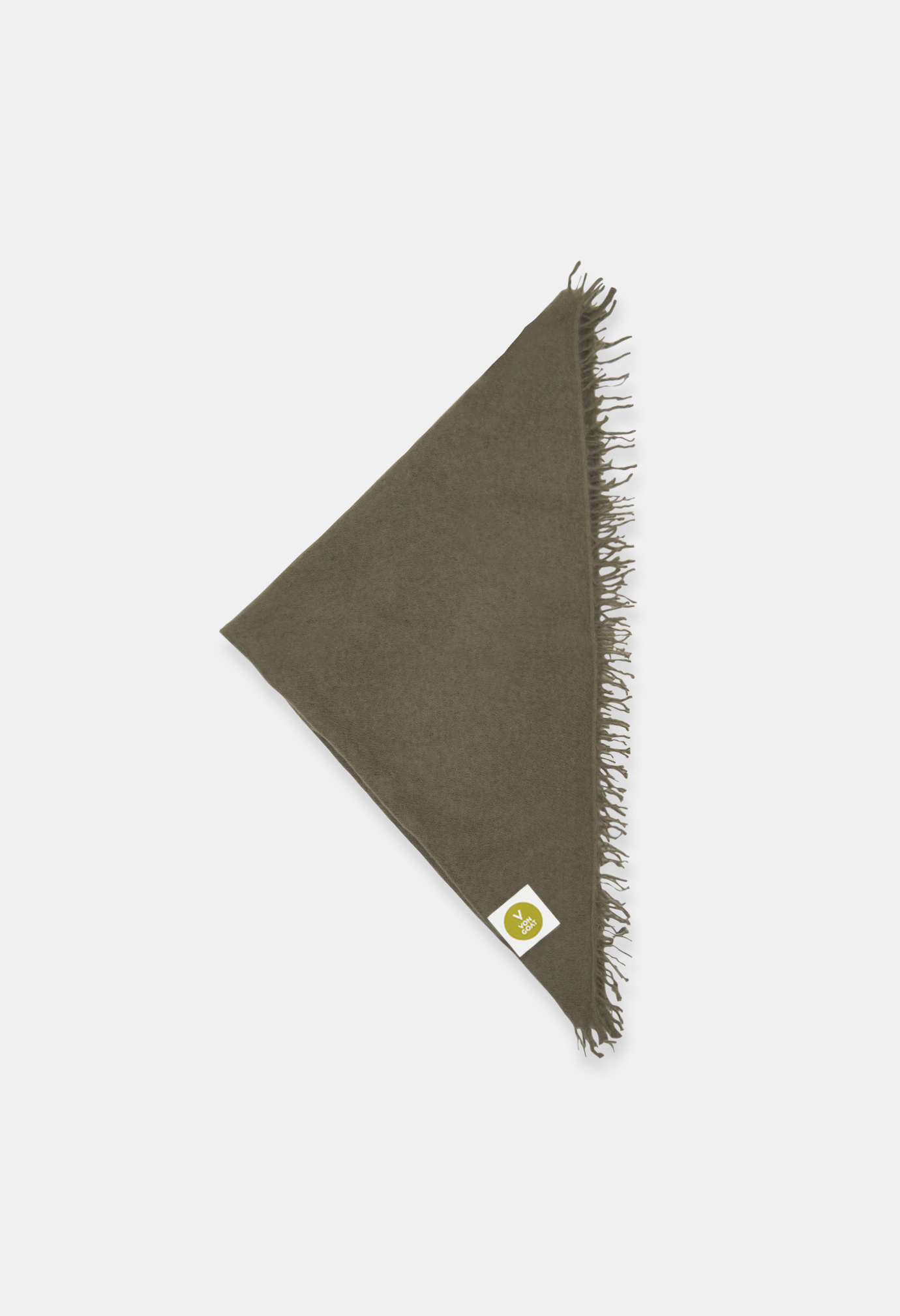 BANDANA SMOKEY OLIVE mit Fransen