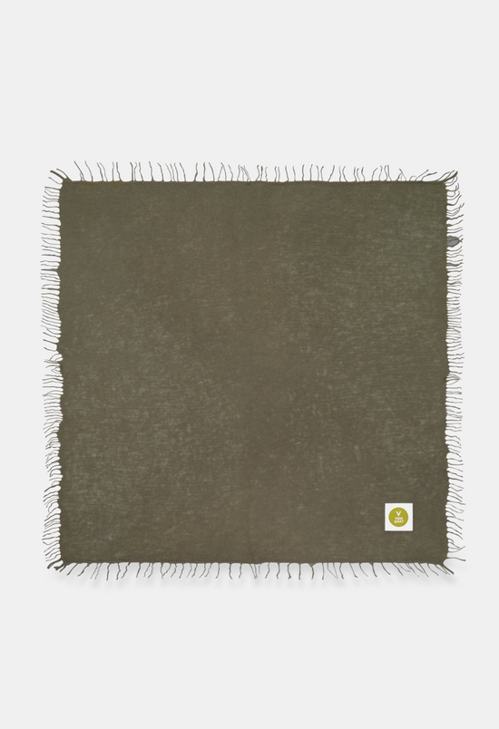 BANDANA SMOKEY OLIVE mit Fransen