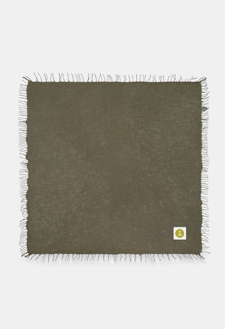 BANDANA SMOKEY OLIVE mit Fransen