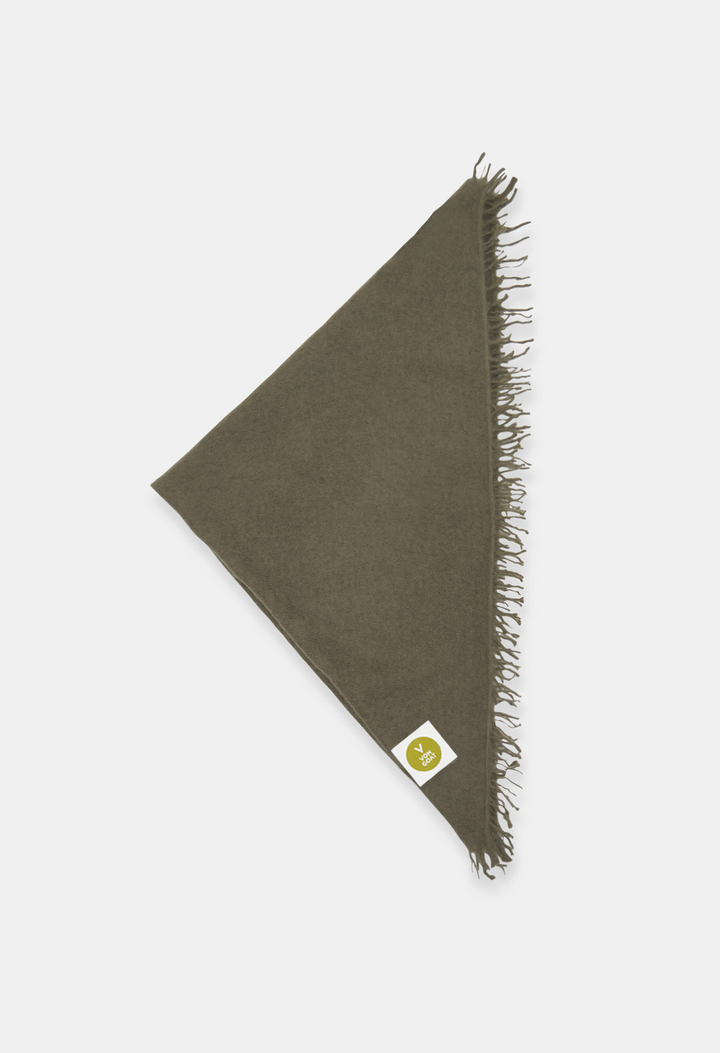 Bandana Smokey Olive XL mit Fransen