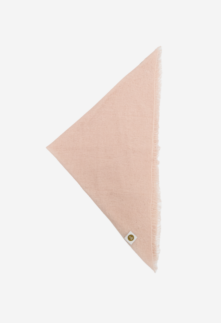Bandana Whisper Pink XL mit Fransen