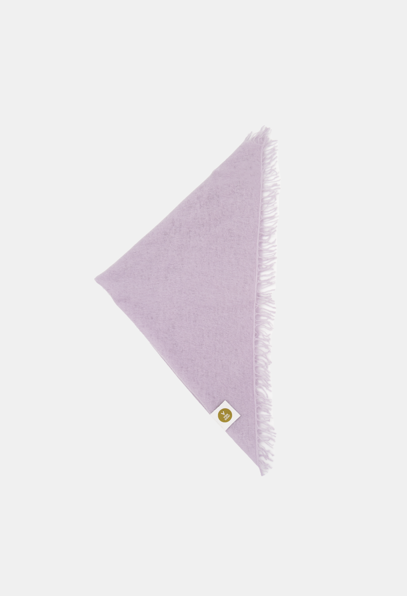 BANDANA LAVENDER BLUE mit Fransen