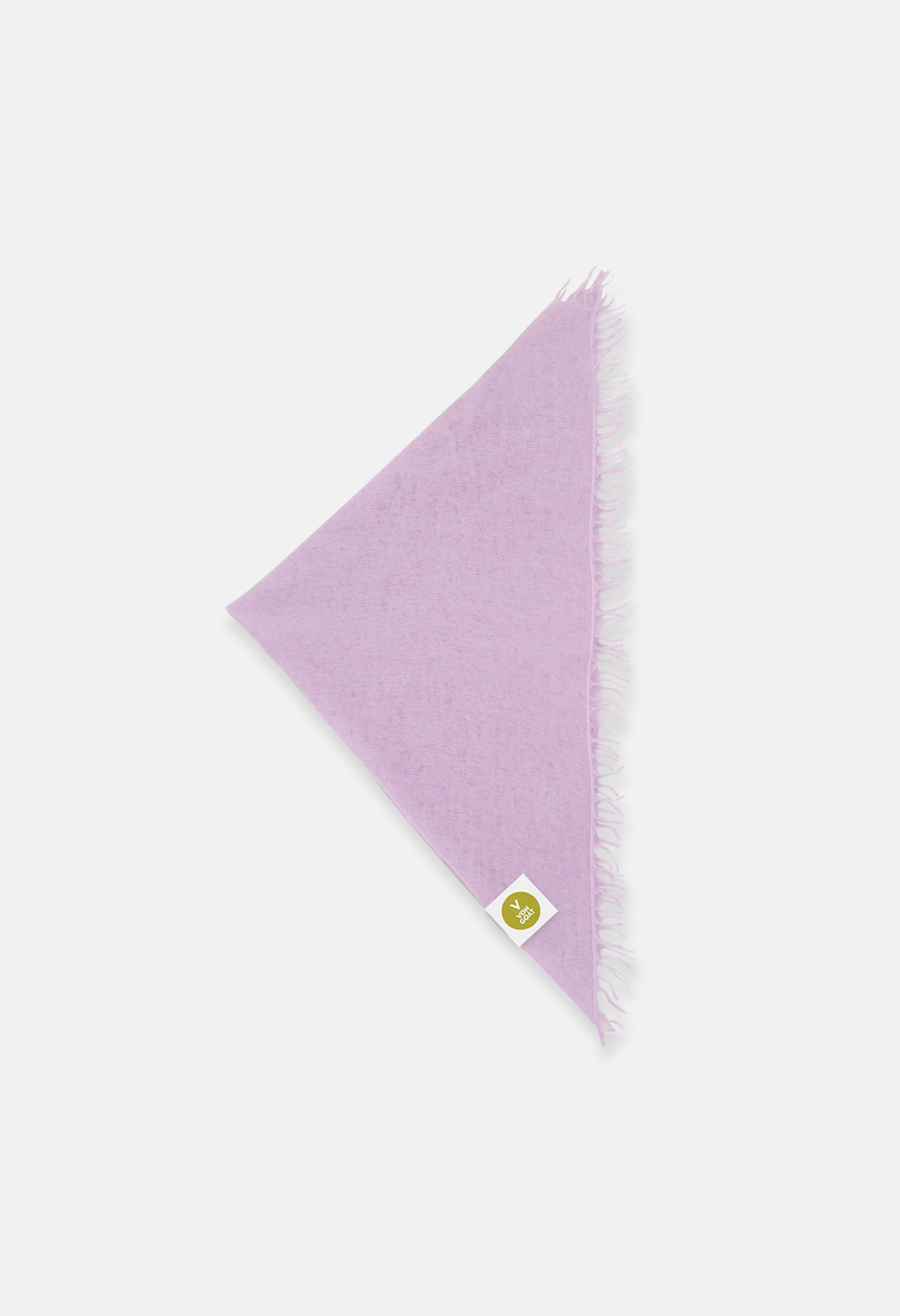 BANDANA LAVENDER BLUE mit Fransen