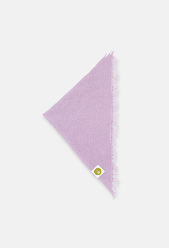 BANDANA LAVENDER BLUE mit Fransen
