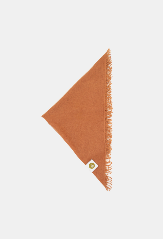 BANDANA BRANDIED MELON mit Fransen