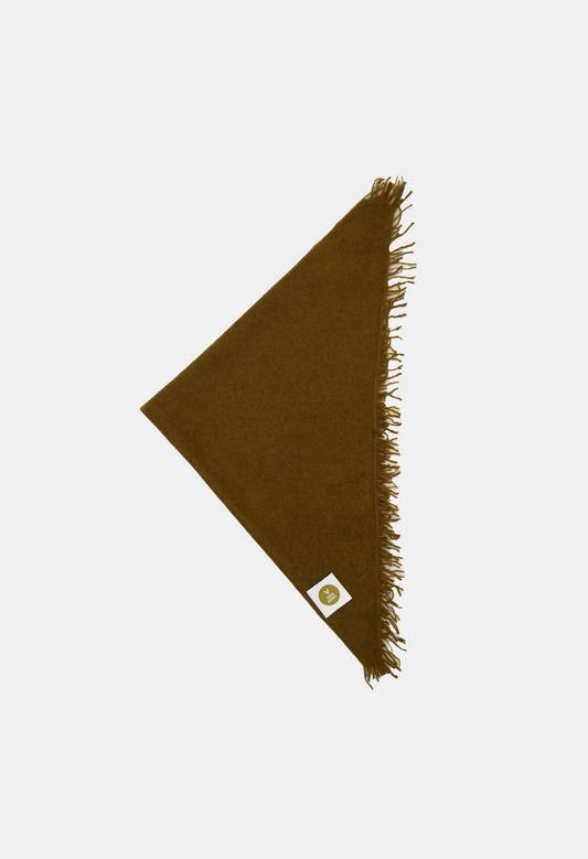 BANDANA BRONZE BROWN mit Fransen