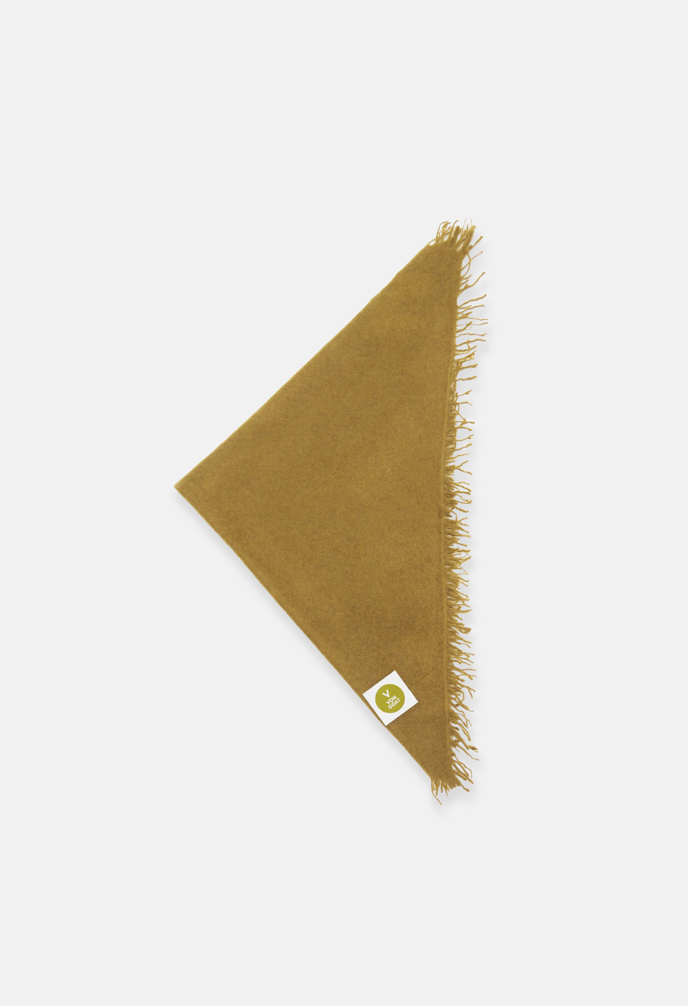 Bandana Bronze Brown with fringes