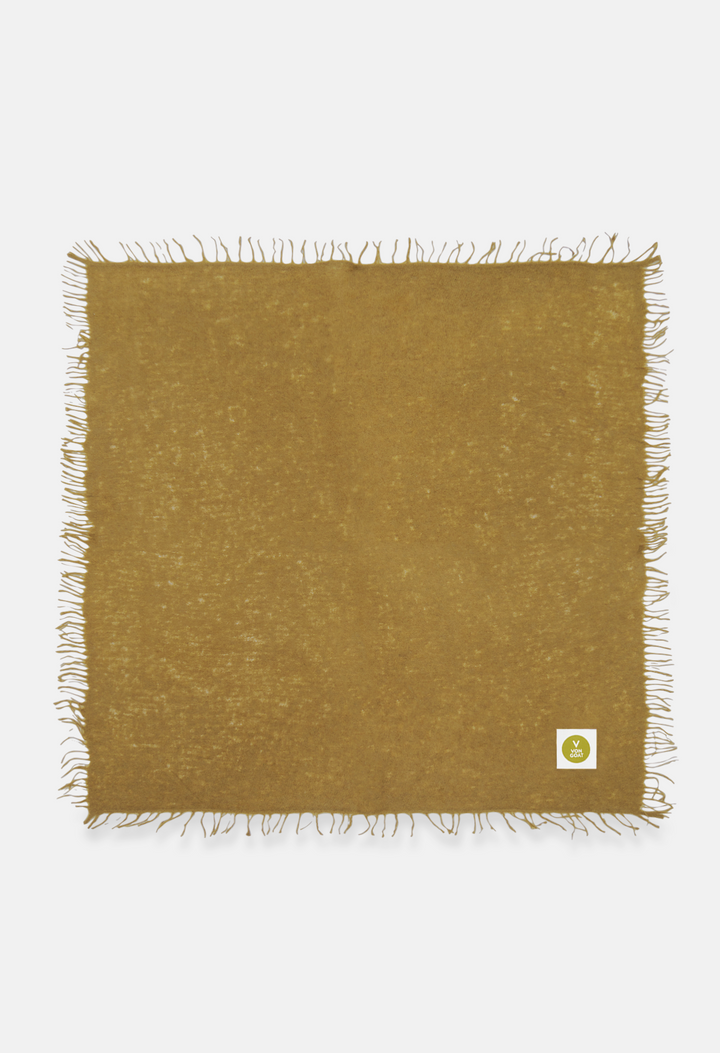 Bandana Bronze Brown with fringes