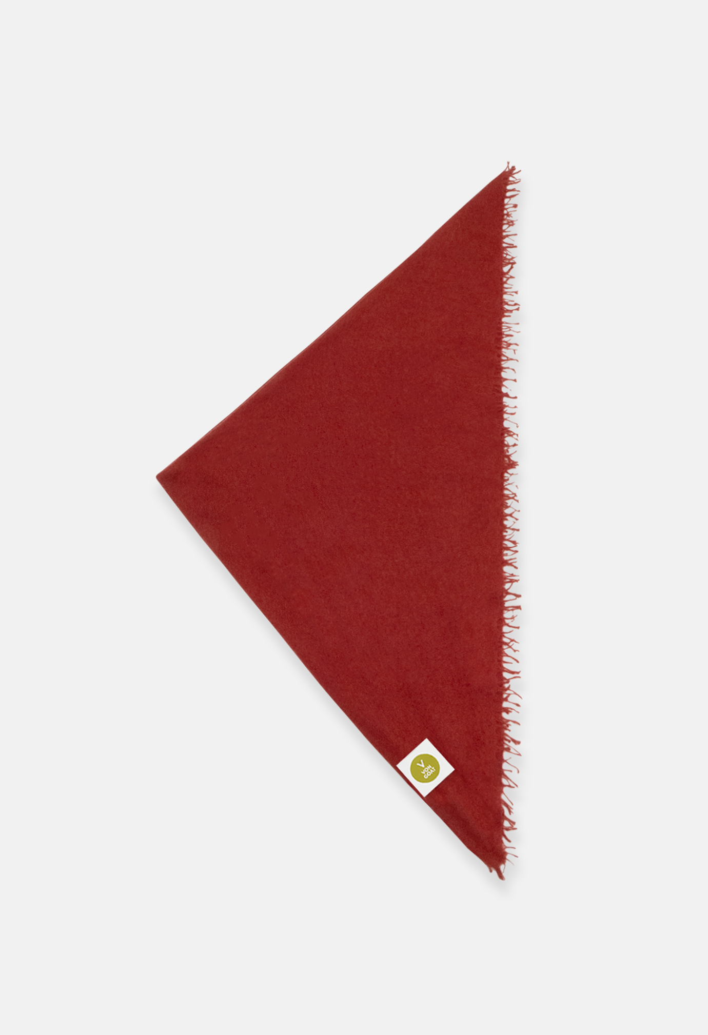 Bandana Bordeaux XL mit Fransen