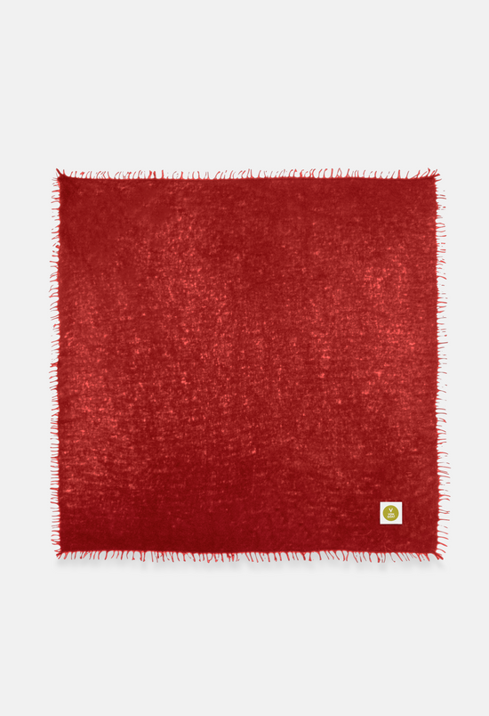 Bandana Bordeaux XL mit Fransen