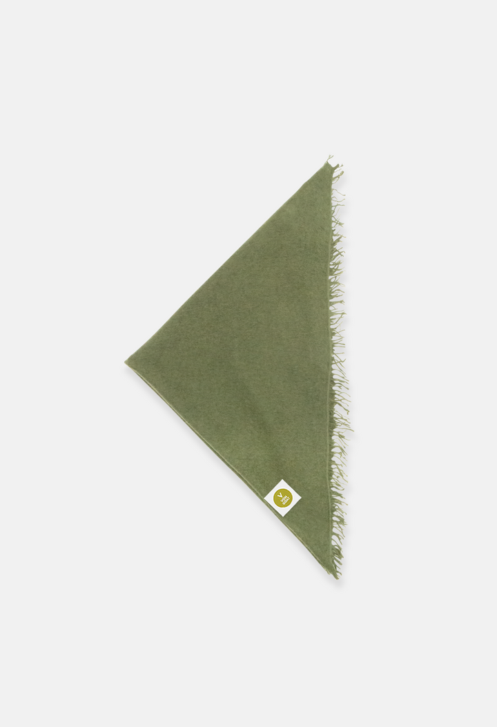 Bandana Olivine with fringes