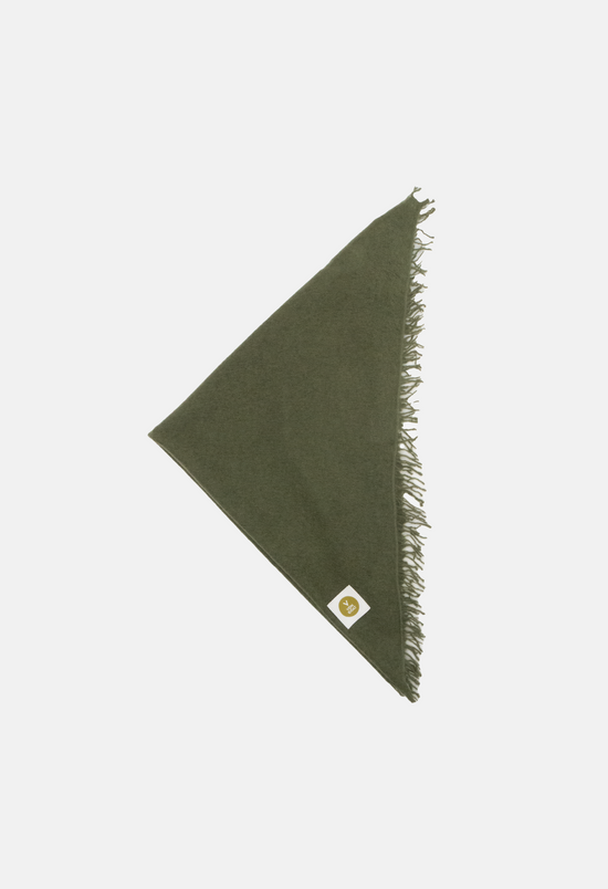 Bandana Olivine with fringes