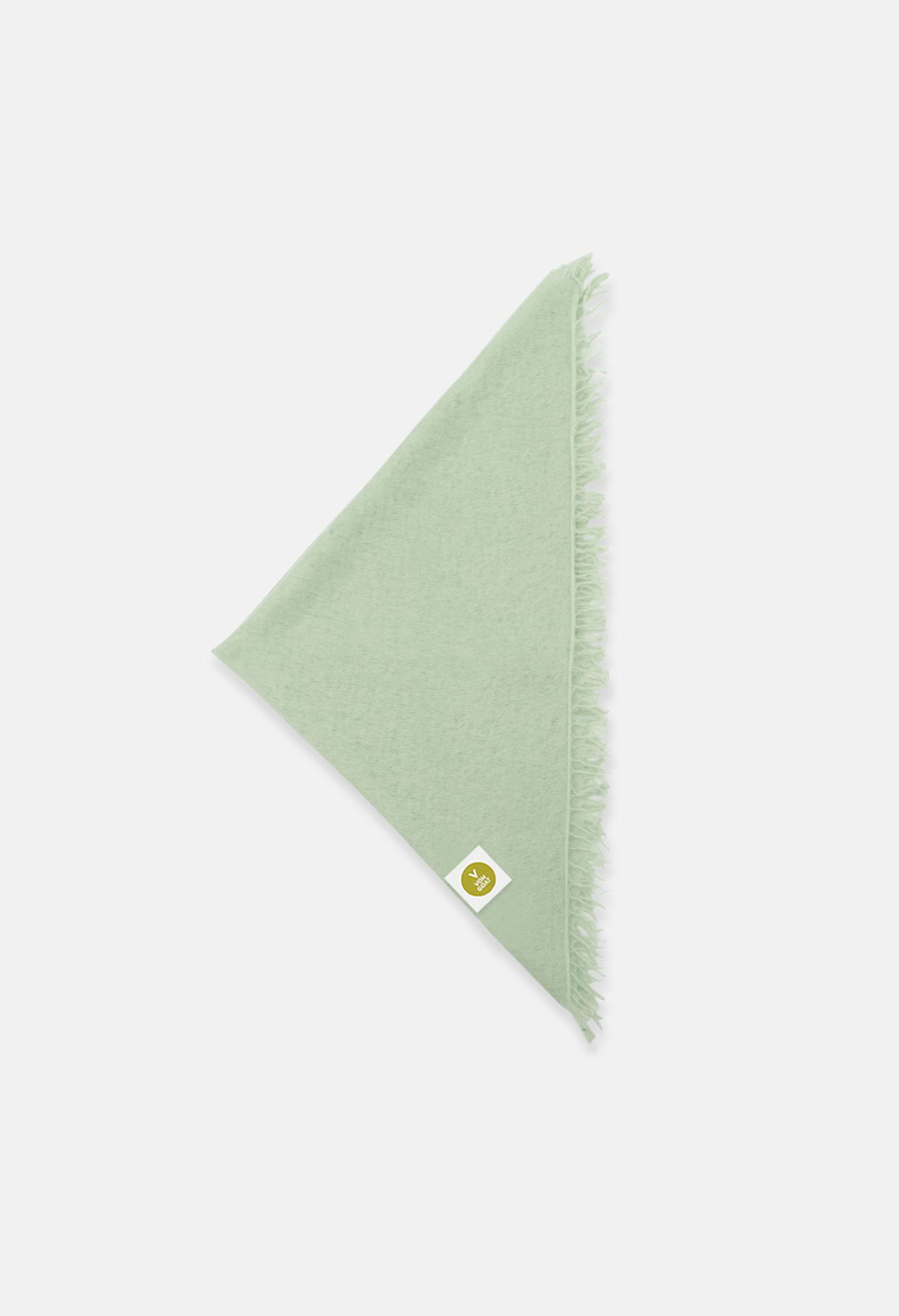 Bandana Greenish mit Fransen