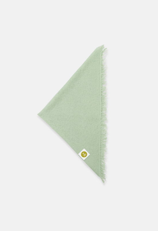 Bandana Greenish mit Fransen