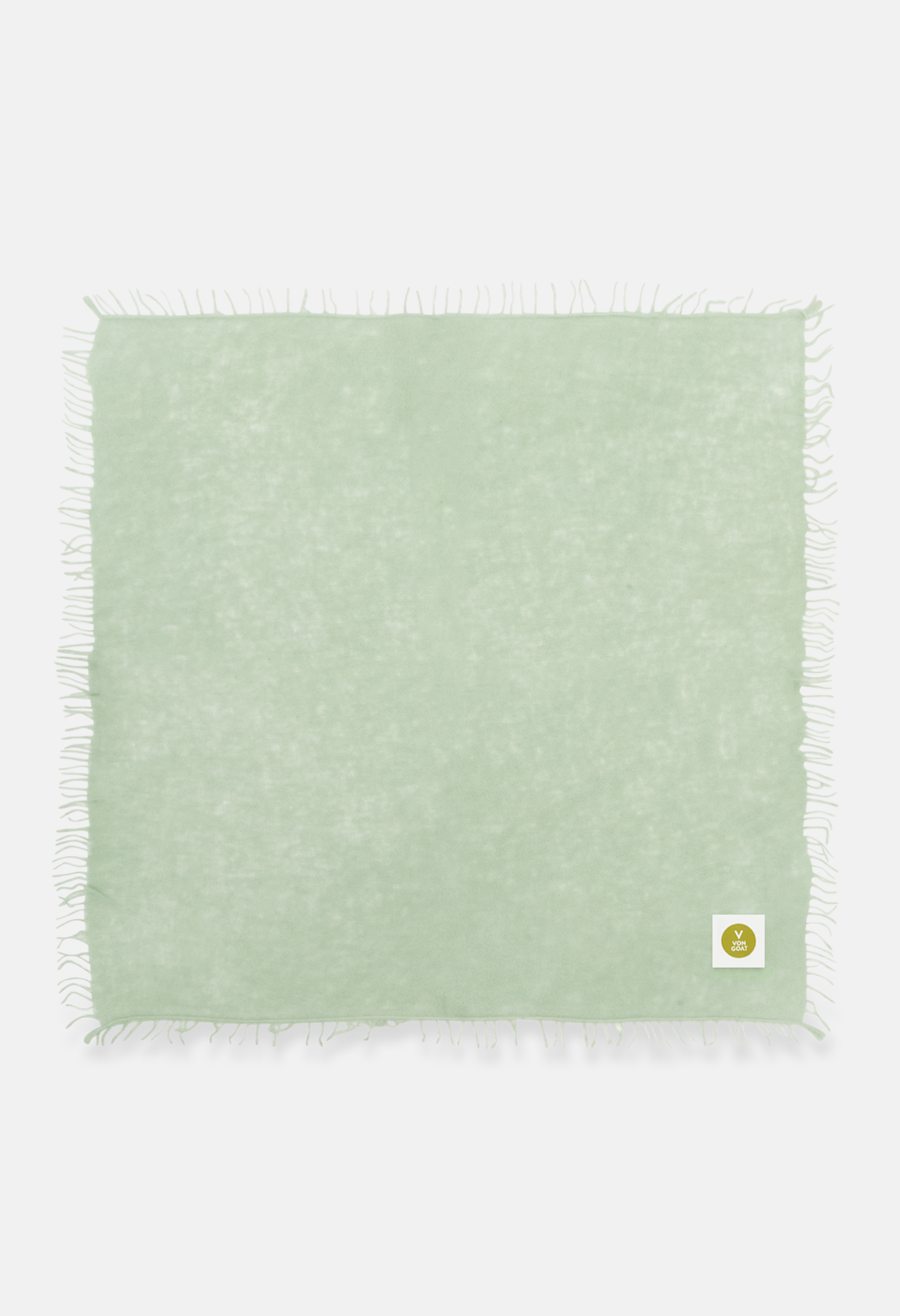 Bandana Greenish mit Fransen