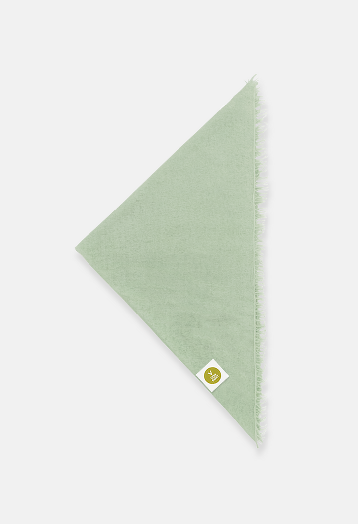 Bandana Greenish XL mit Fransen