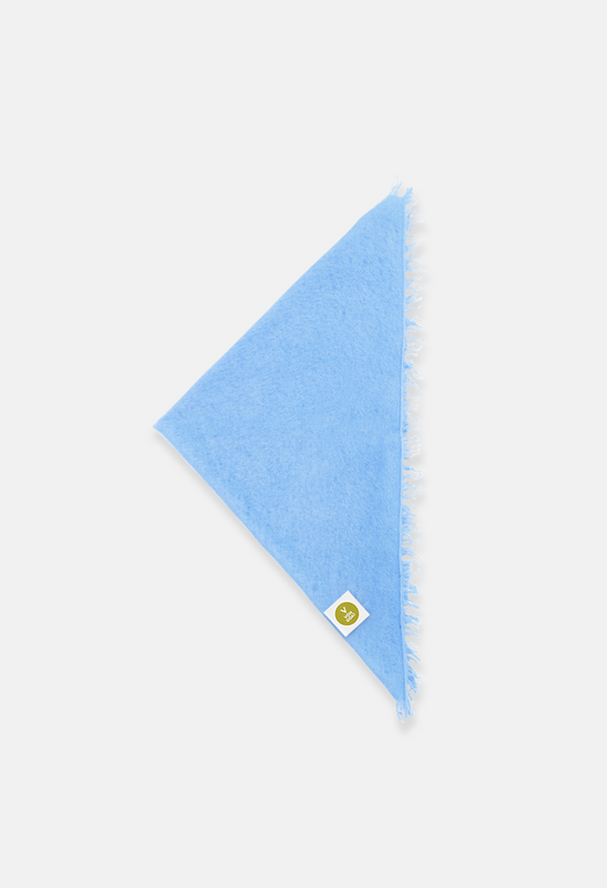 Bandana Oc. Mid. Blue mit Fransen