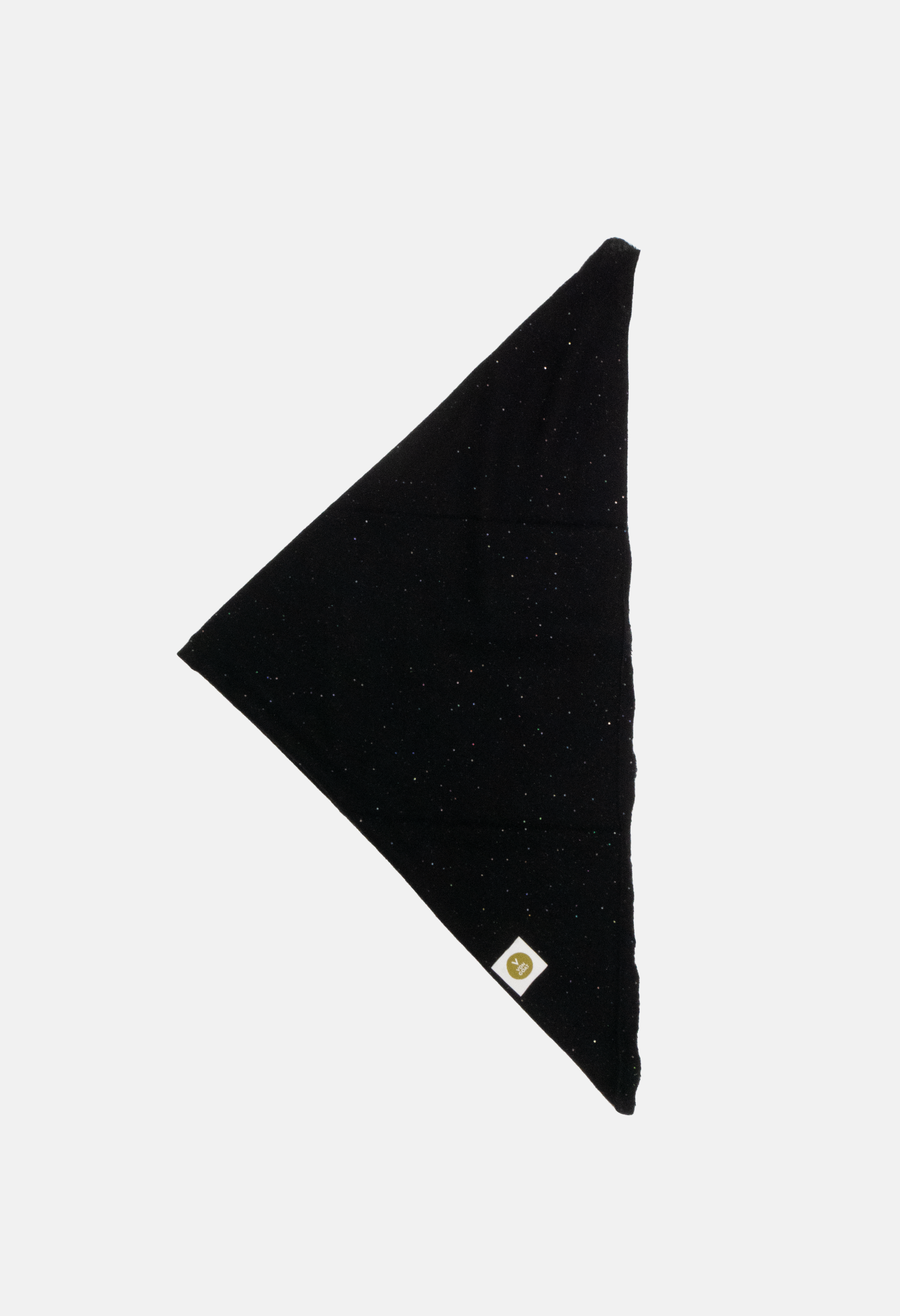 Bandana Black XL Glitter