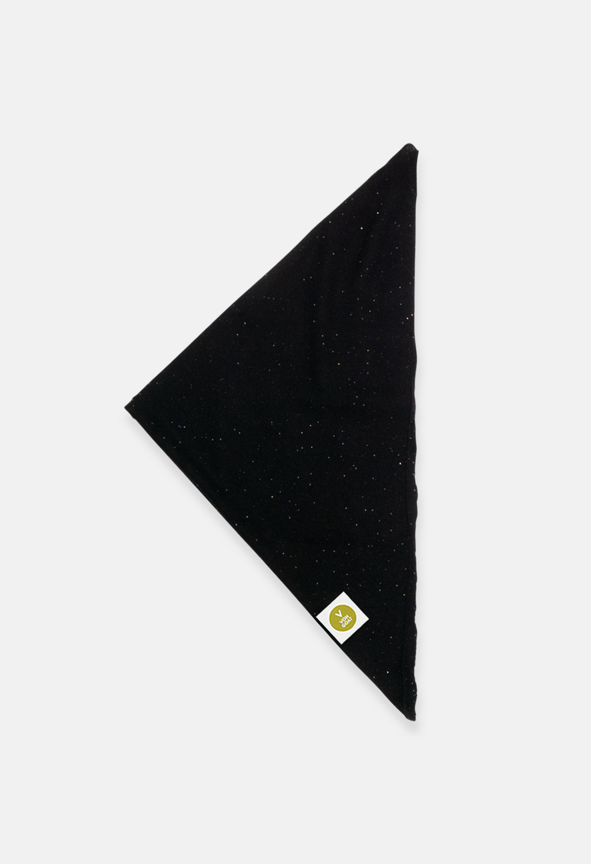 Bandana Black XL Glitter