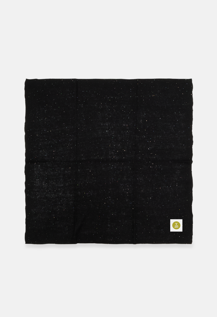 Bandana Black XL Glitter