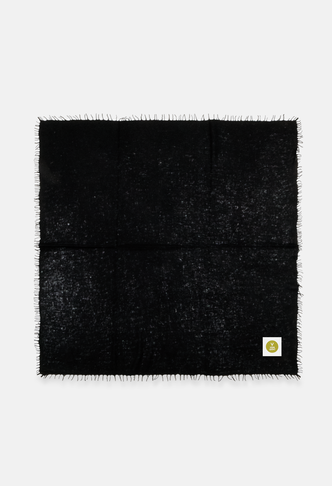 Bandana Black XL with Fringe
