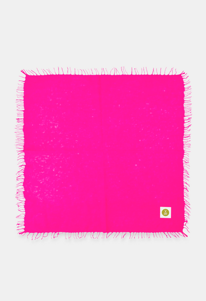 BANDANA NEON PLUM mit Fransen