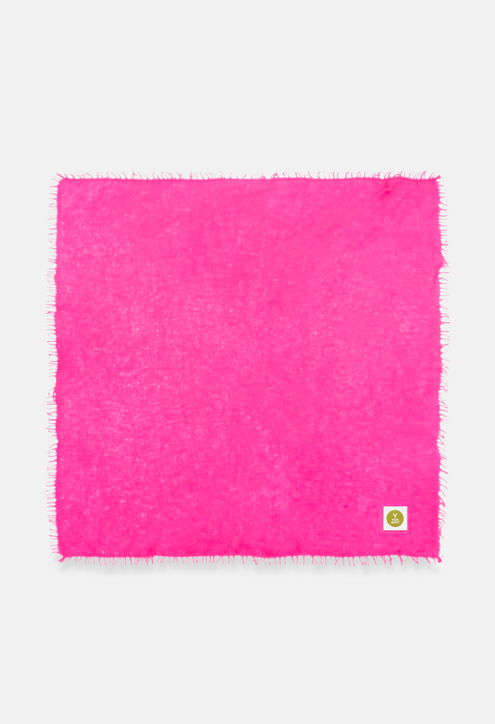 BANDANA NEON PLUM XL mit Fransen