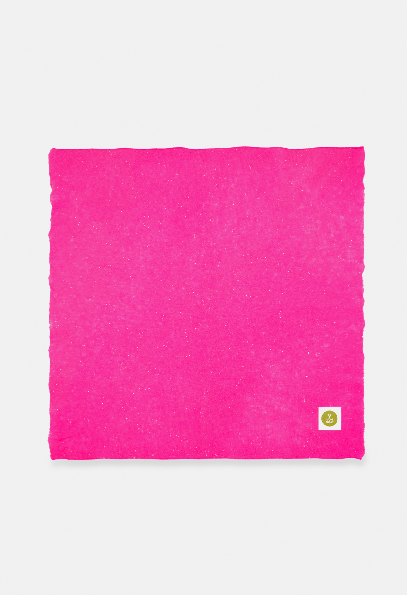 BANDANA NEON PINK with glitter