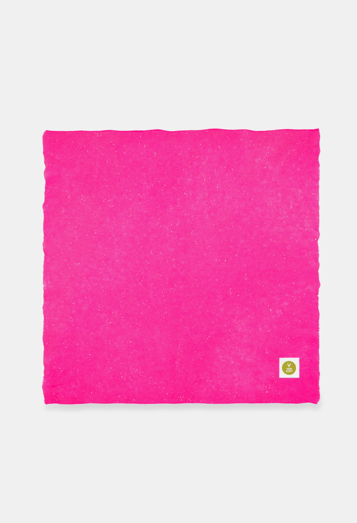 BANDANA NEON PINK mit Glitter
