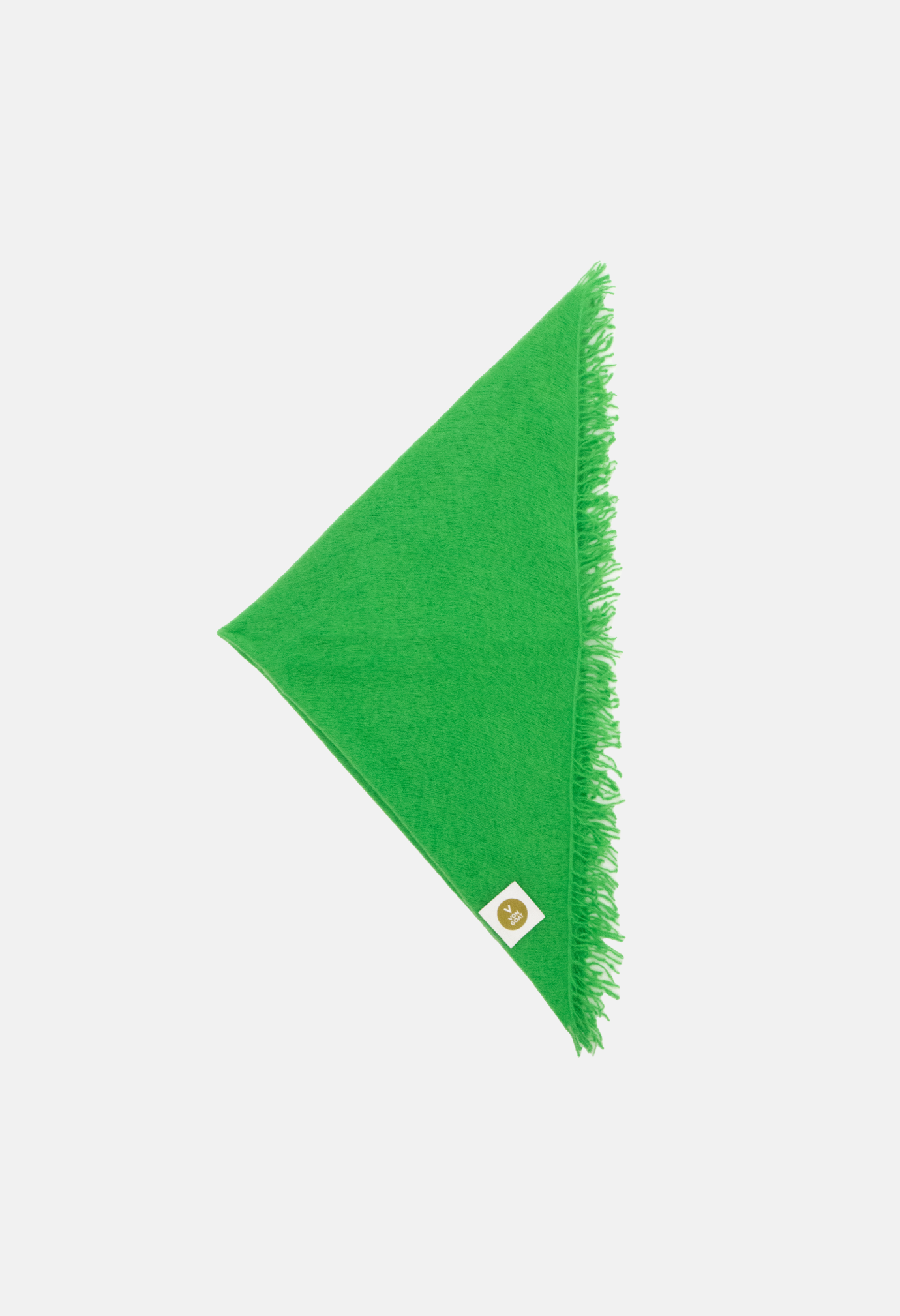 Bandana Neon Green mit Fransen