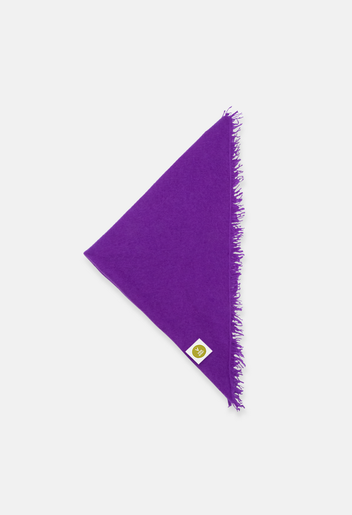 Bandana Neon Purple mit Fransen
