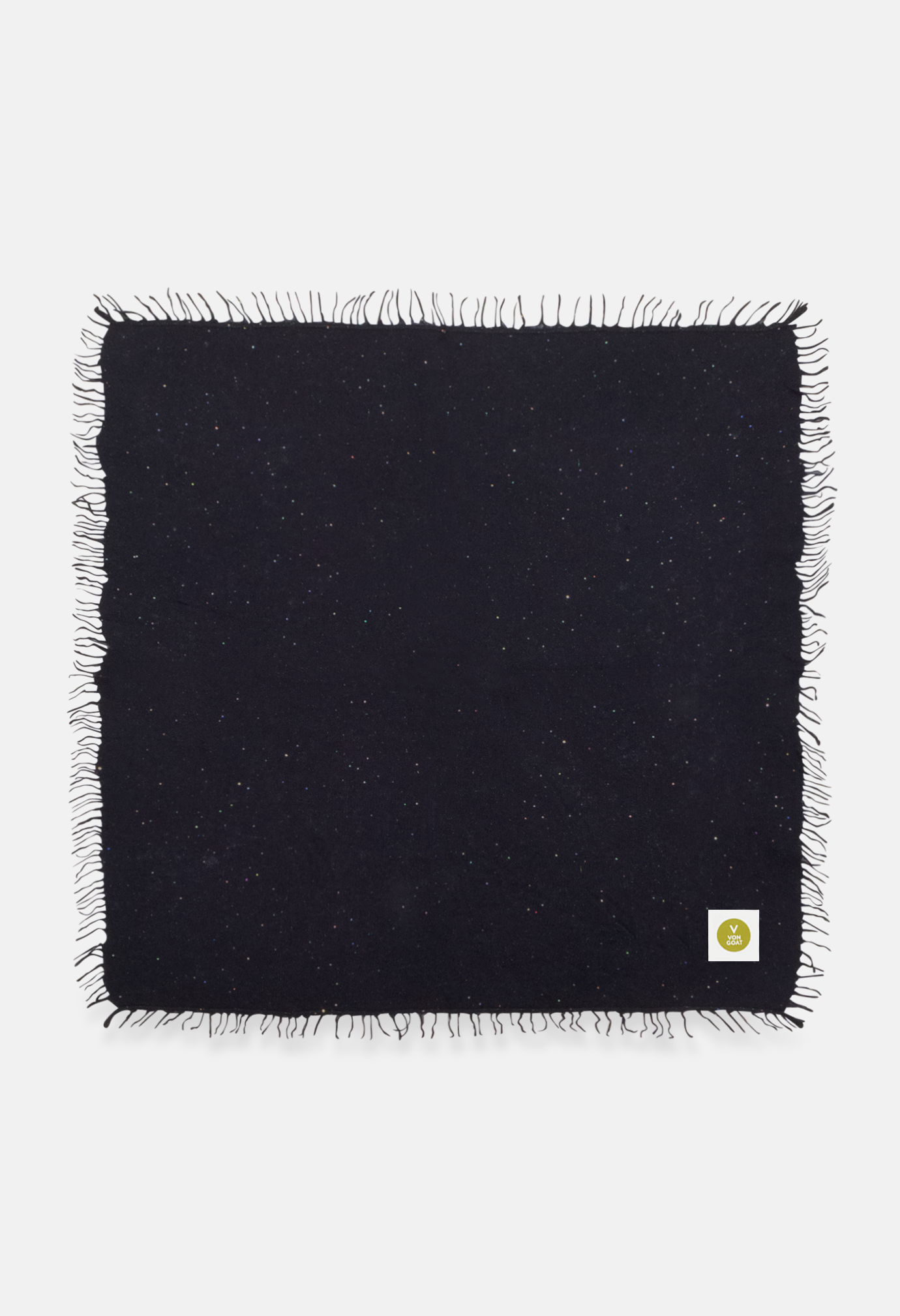 Bandana Dark Navy Glitter mit Fransen