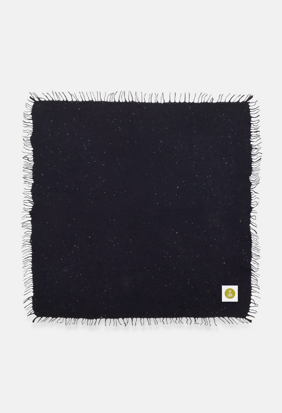 Bandana Dark Navy Glitter mit Fransen