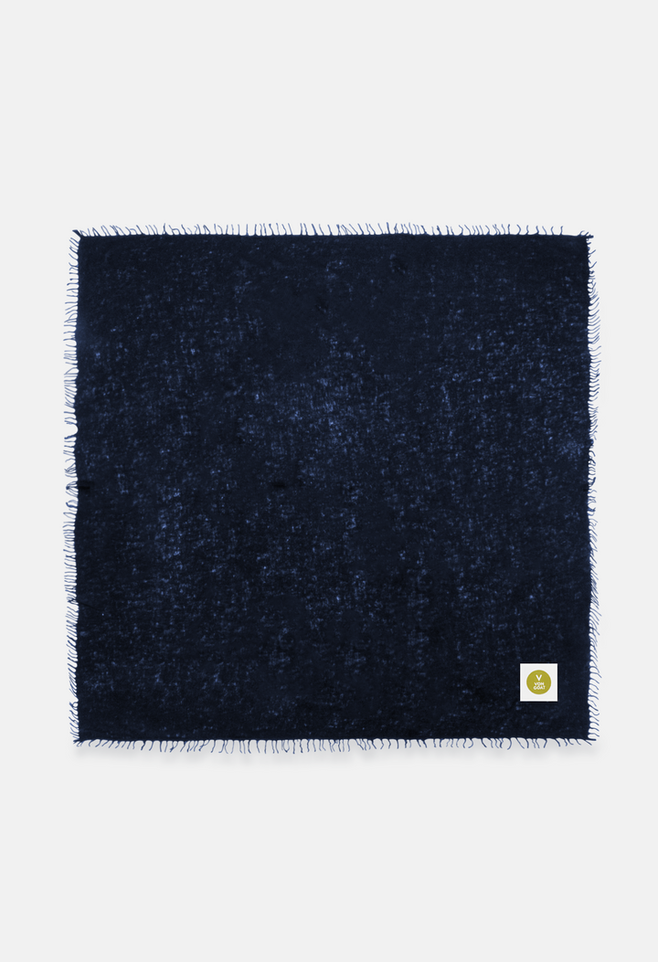 Bandana Dark Navy XL mit Fransen