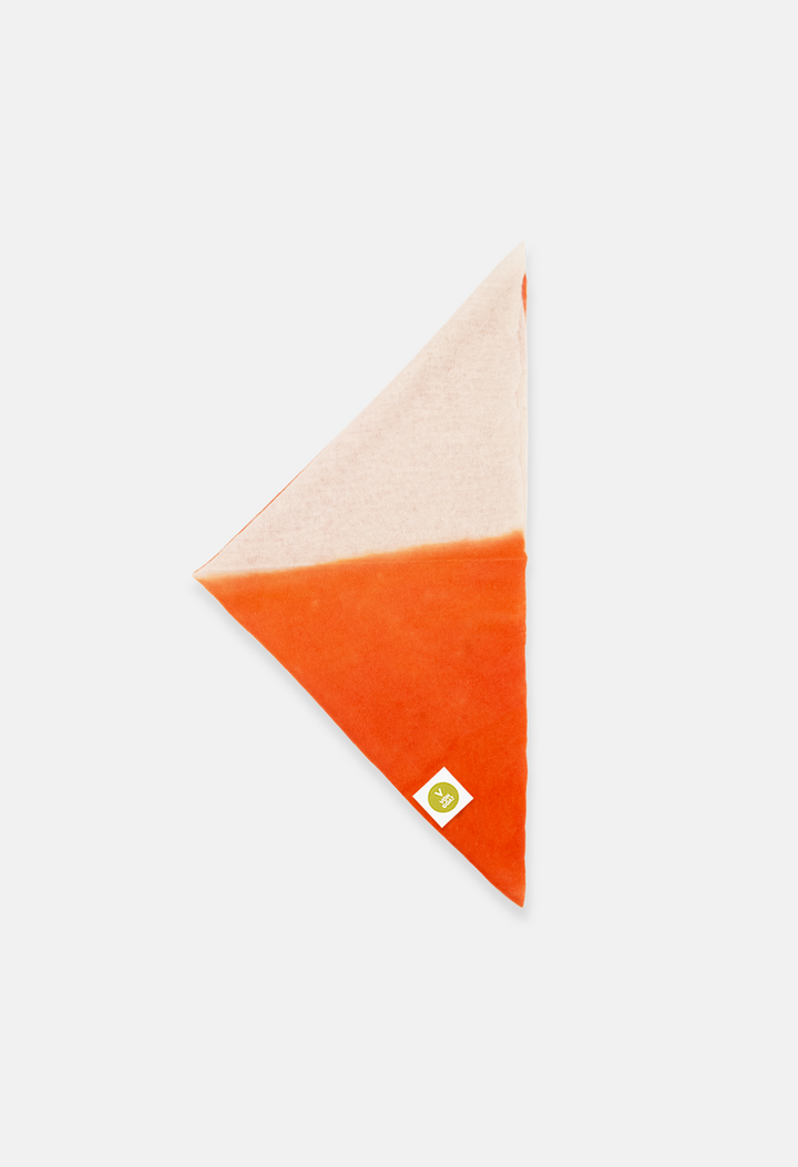 Bandana Icebear/Orange Daisy