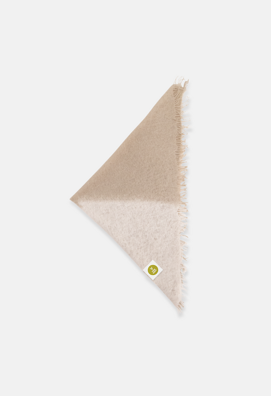 Bandana Icebear/Plaza Taupe mit Fransen