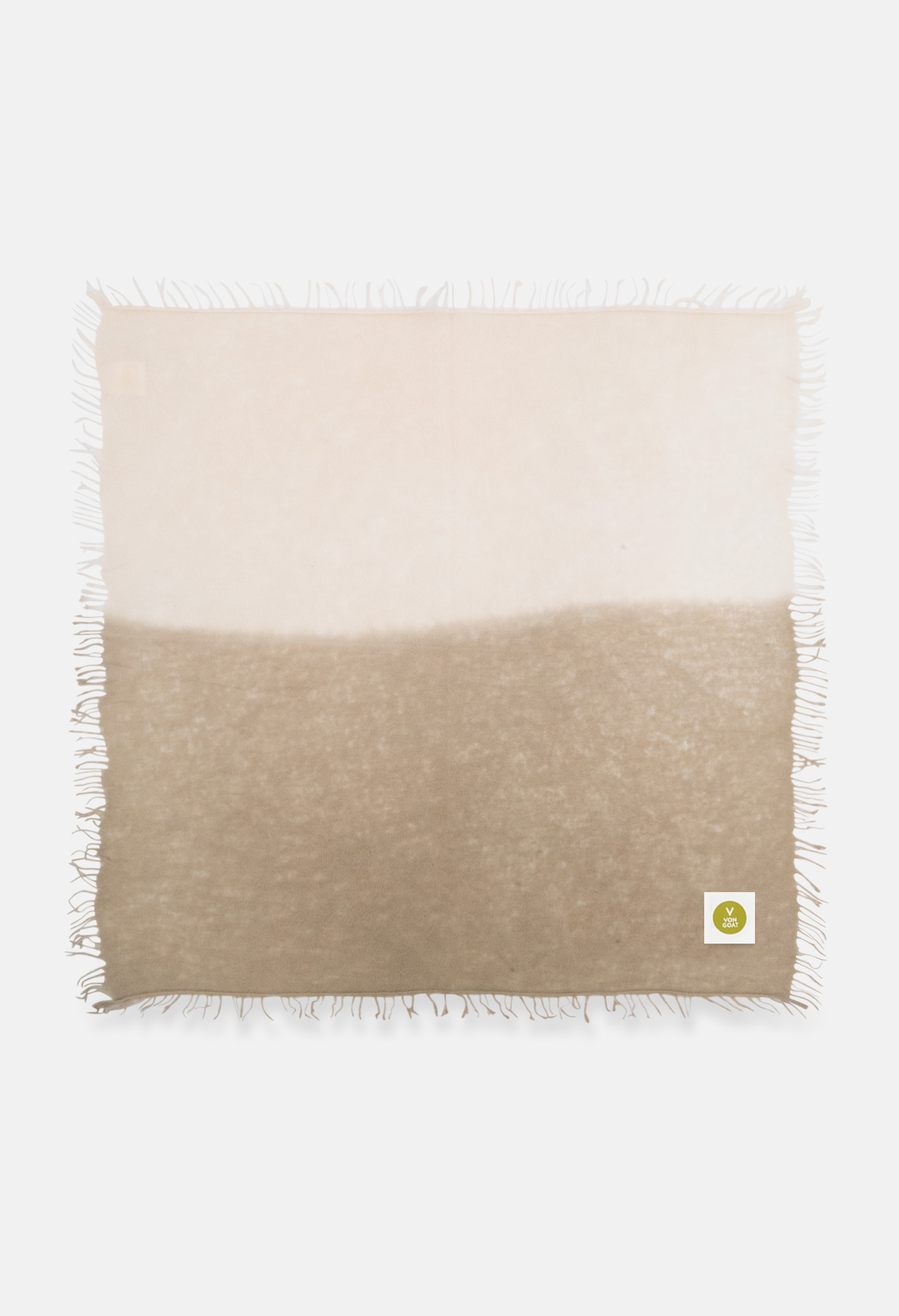 Bandana Icebear/Plaza Taupe mit Fransen